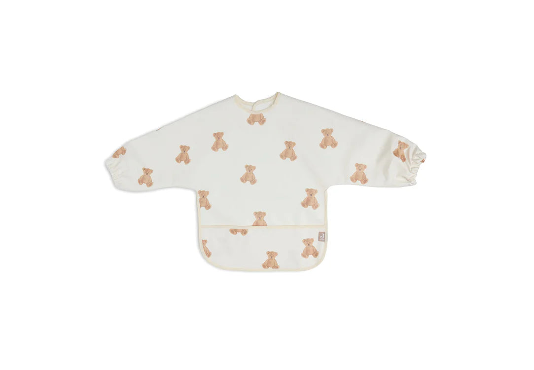 Slabbetje waterproof met mouwtjes Teddy Bear