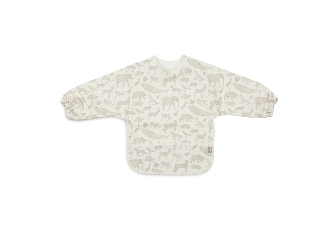 Slabbetje waterproof met mouwtjes Animals