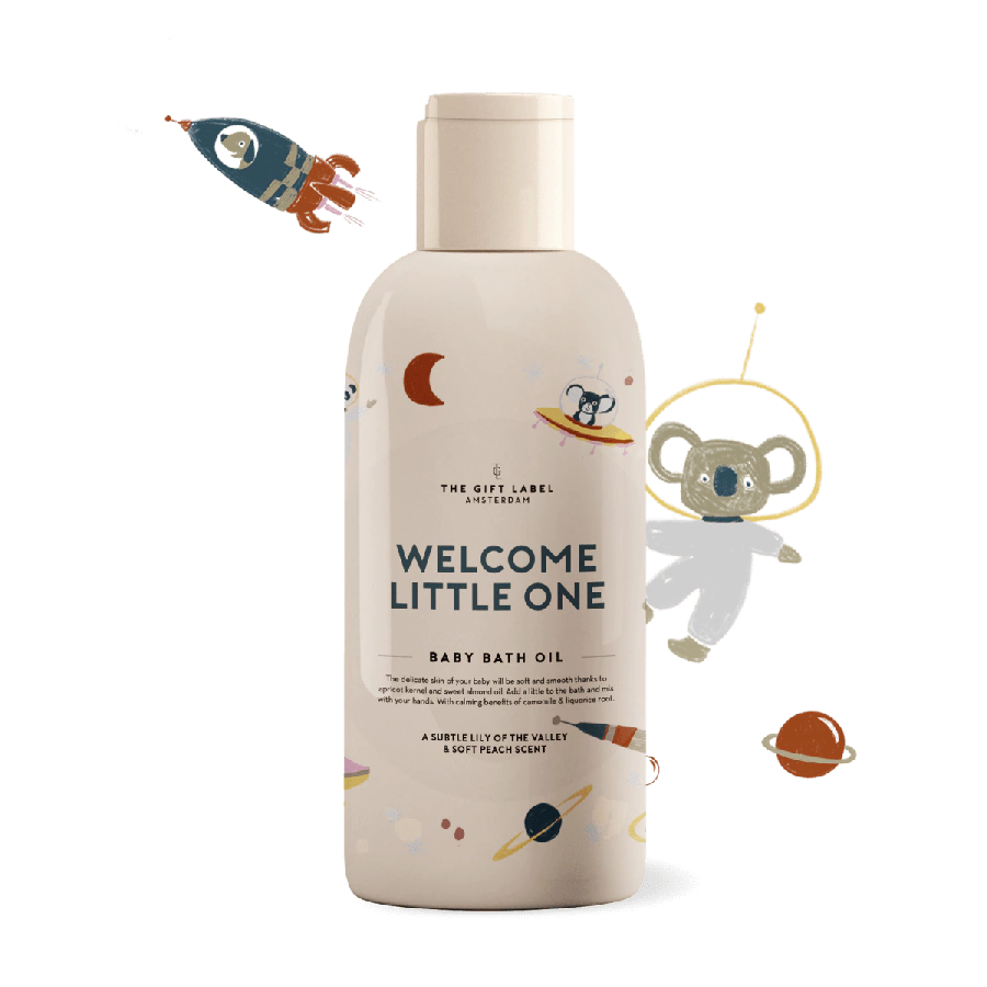 The Gift Label - Bad olie - Welcome little one - Boys