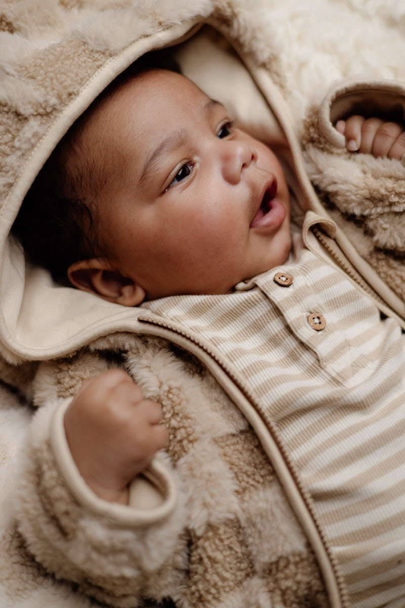 Levv Jacket Teddy Taupe
