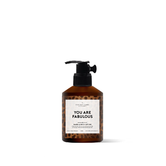 The Gift Label - Stay Fabulous - Hand & Body Lotion - Women