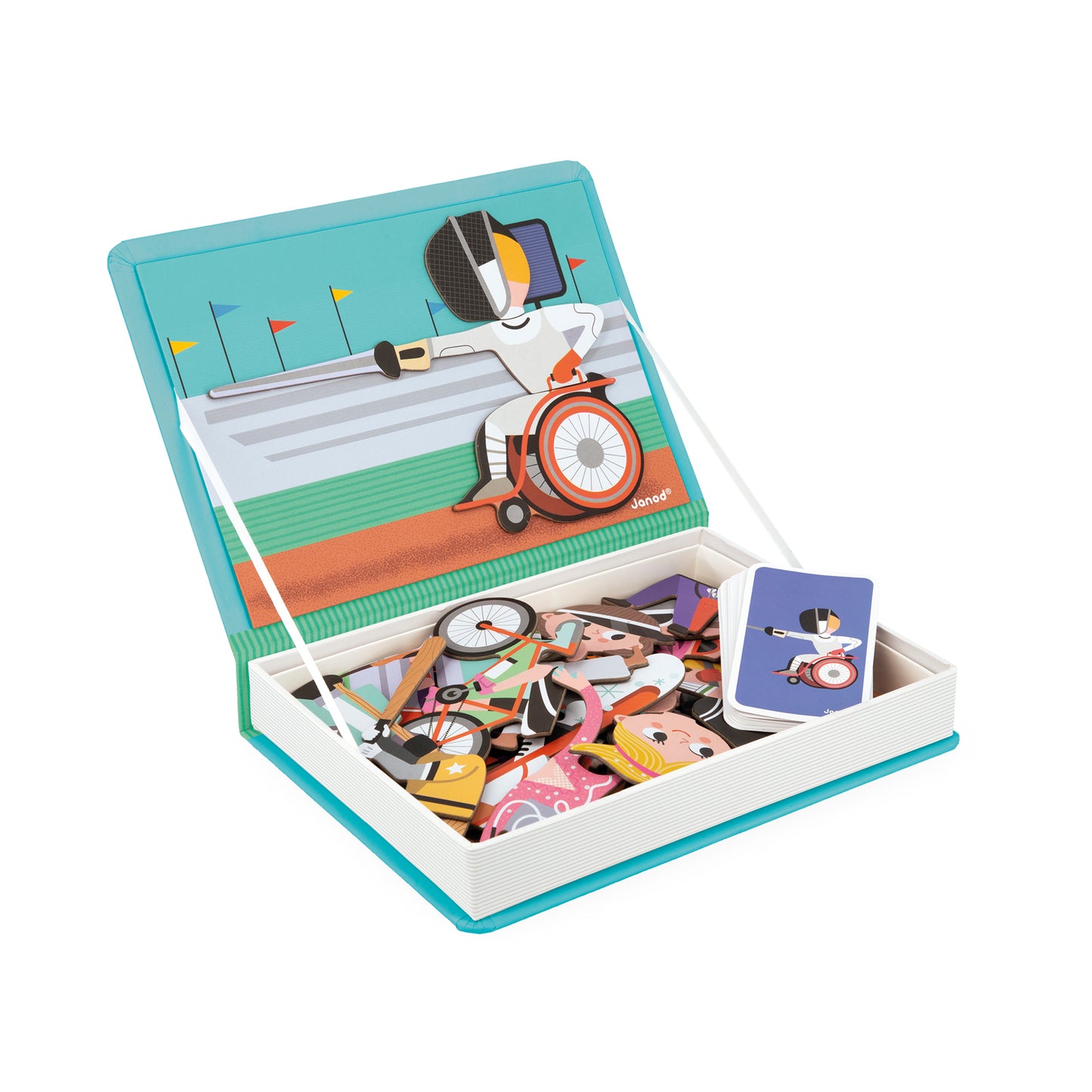 Janod Magneetboek - sporten