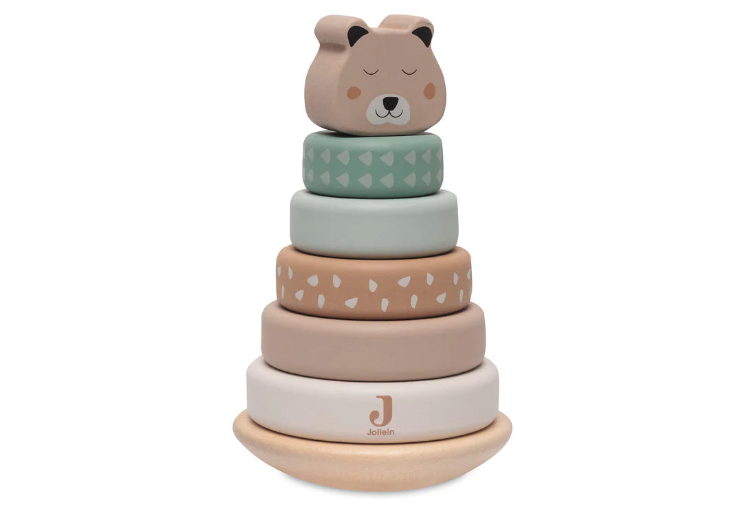 Jollein – Houten Tuimelstapelaar - Jungle Jambo