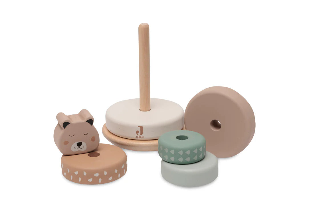 Jollein – Houten Tuimelstapelaar - Jungle Jambo