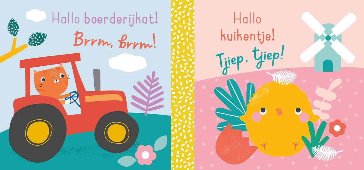Knisperboekje op de boerderij