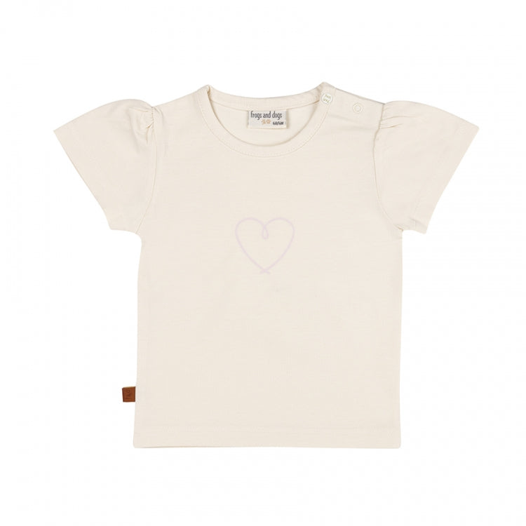 Frogs and Dogs T-shirt Heart