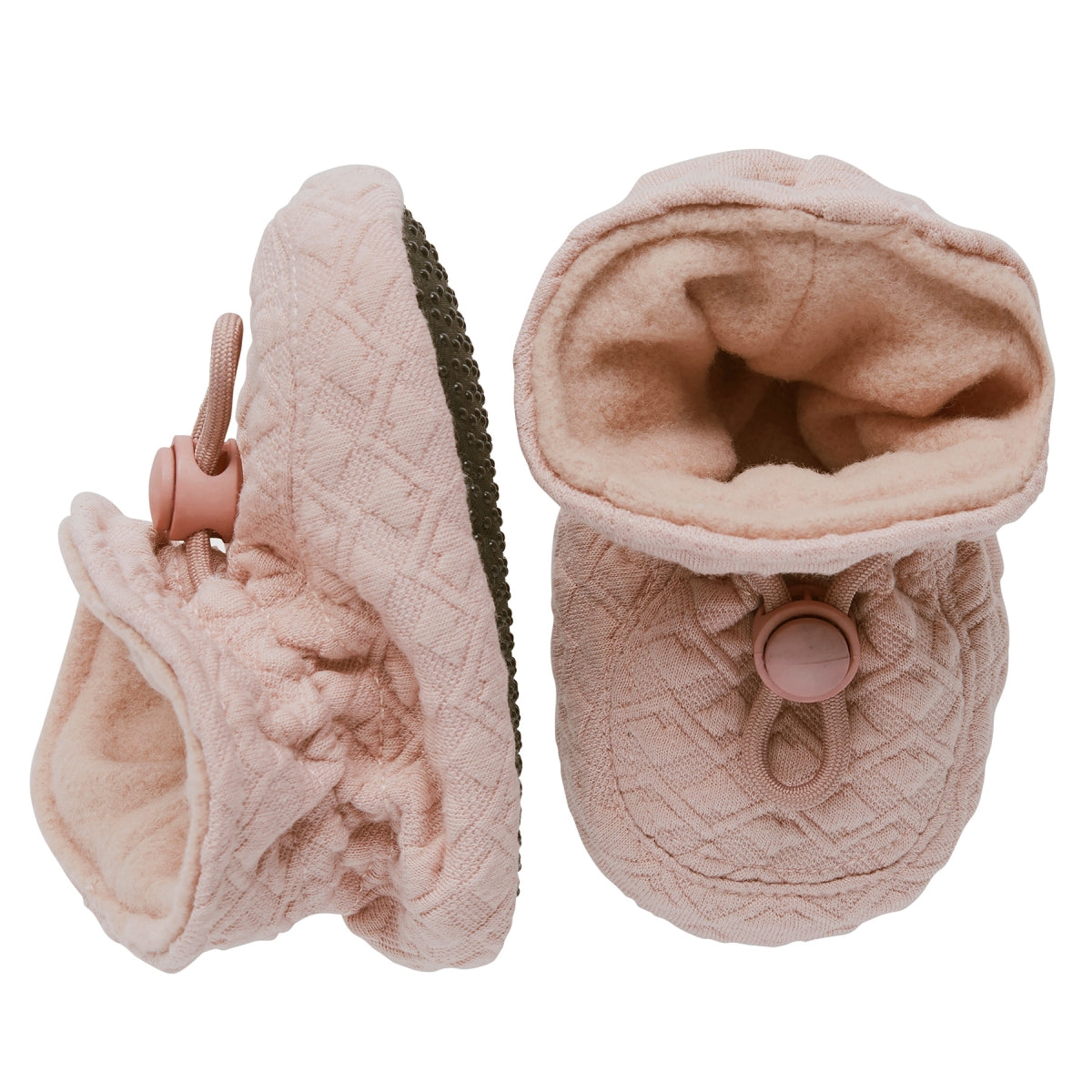 Melton slofjes roze