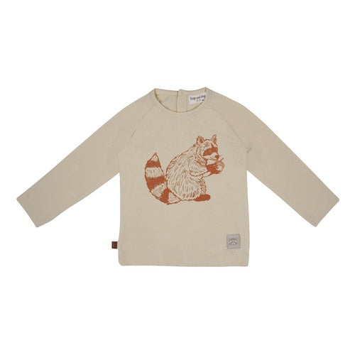 Frogs and Dogs longsleeve Racoon