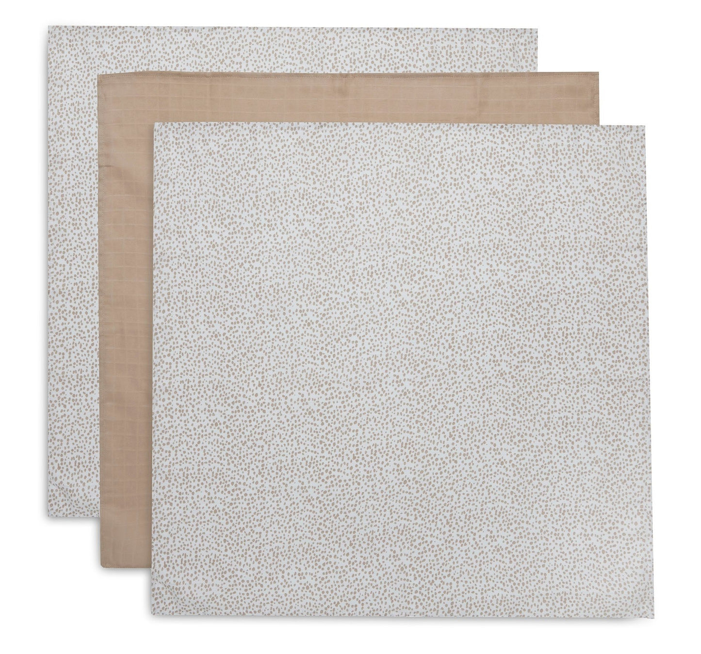 Jollein Hydrofiele doek Small 70x70 cm Dotted (3-pak)