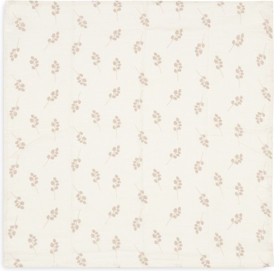 Jollein Hydrofiele doek Small 70x70 cm Twig Wild Rose (3-pak)