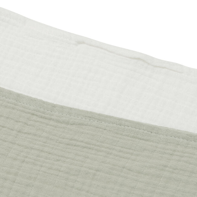 Jollein Hydrofiele doek Small 70x70 cm Olive Green/Ivory (4-pak)