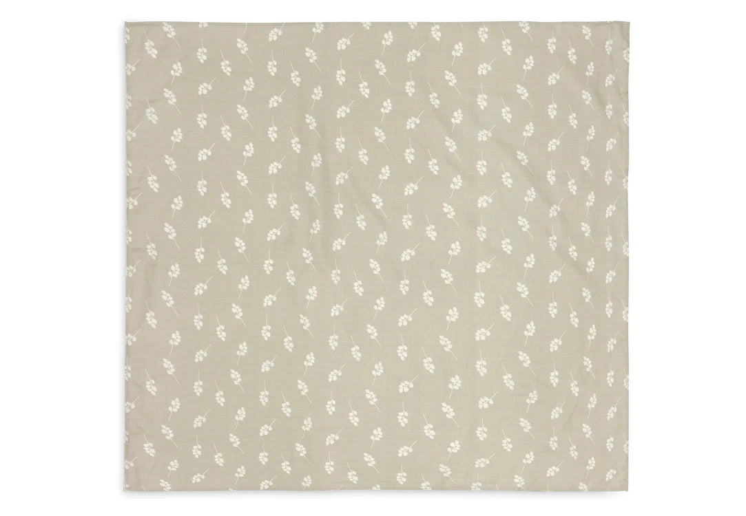 Jollein Hydrofiele doek Twig olive green 115x115 cm