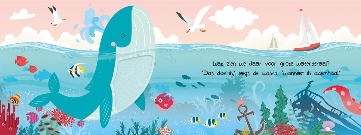 Kijk en voel Dieren onder water