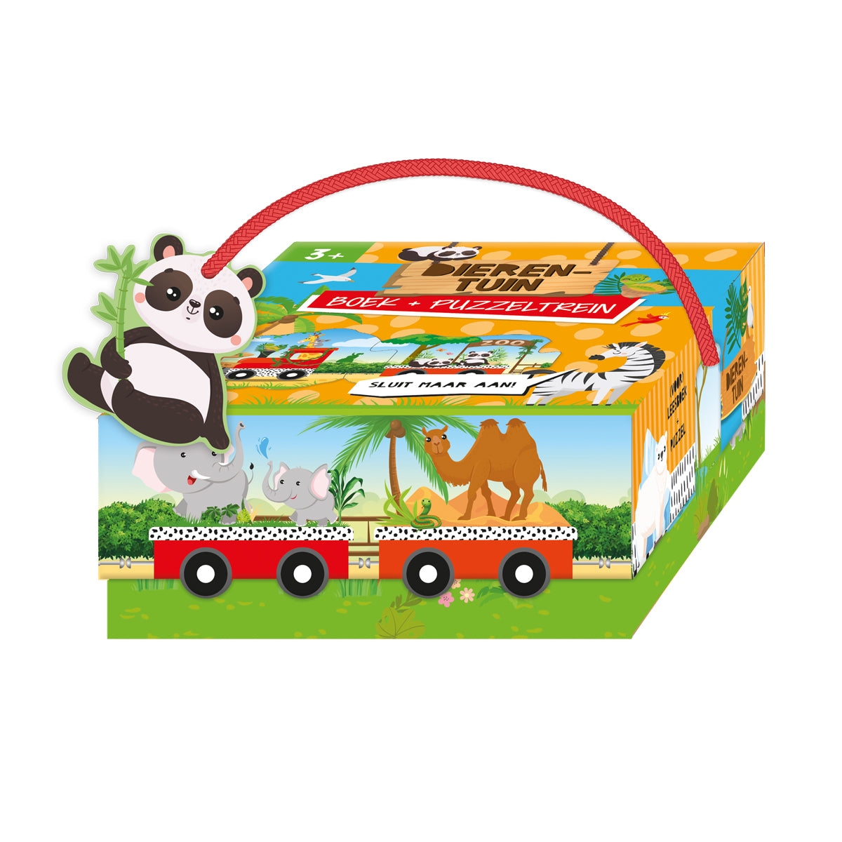 Puzzeltrein Dierentuin + boekje