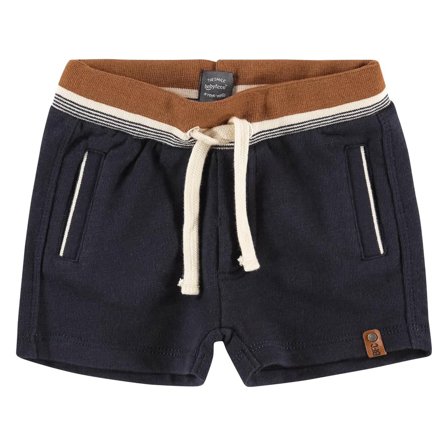Babyface broekje navy en bruin