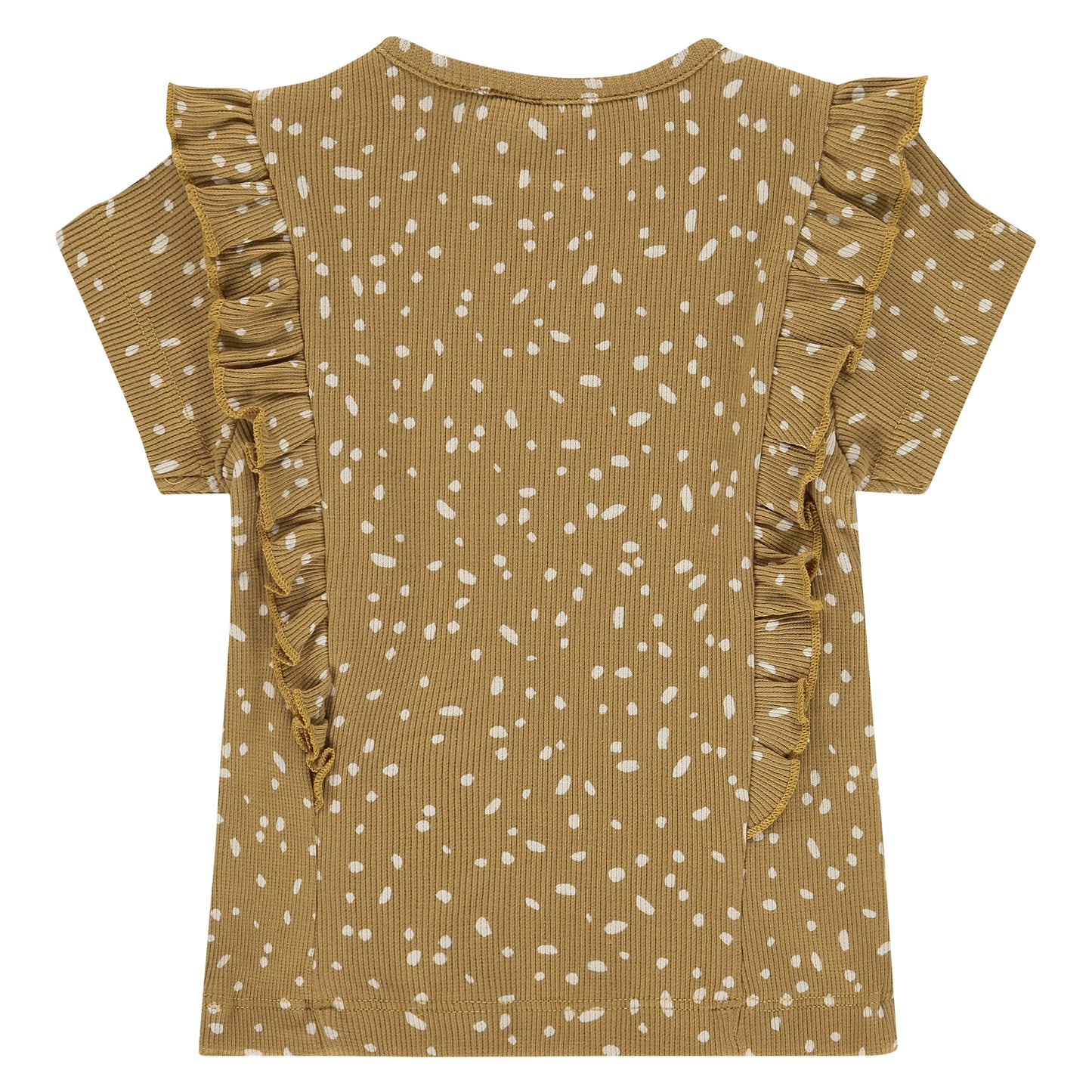 Babyface shirtje met ruffle Sand