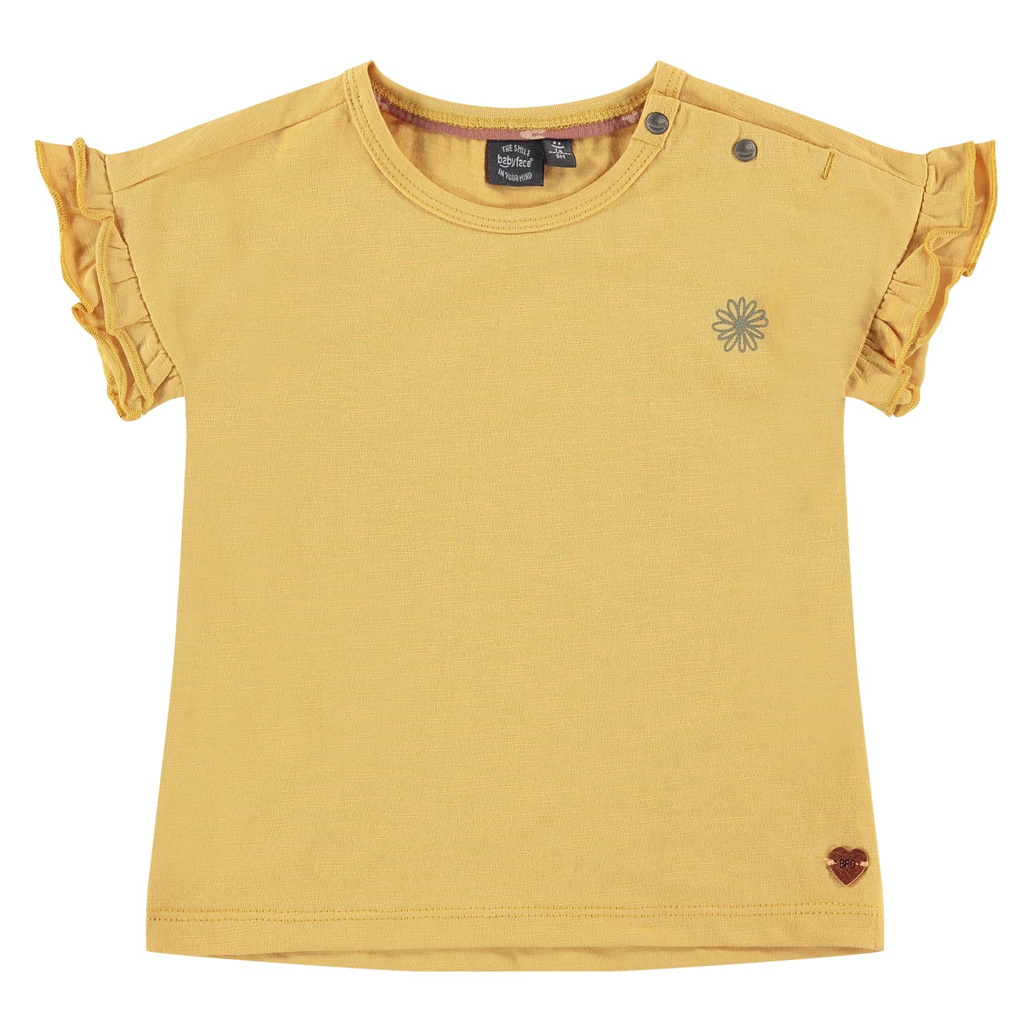 Babyface shirtje bloem Sun