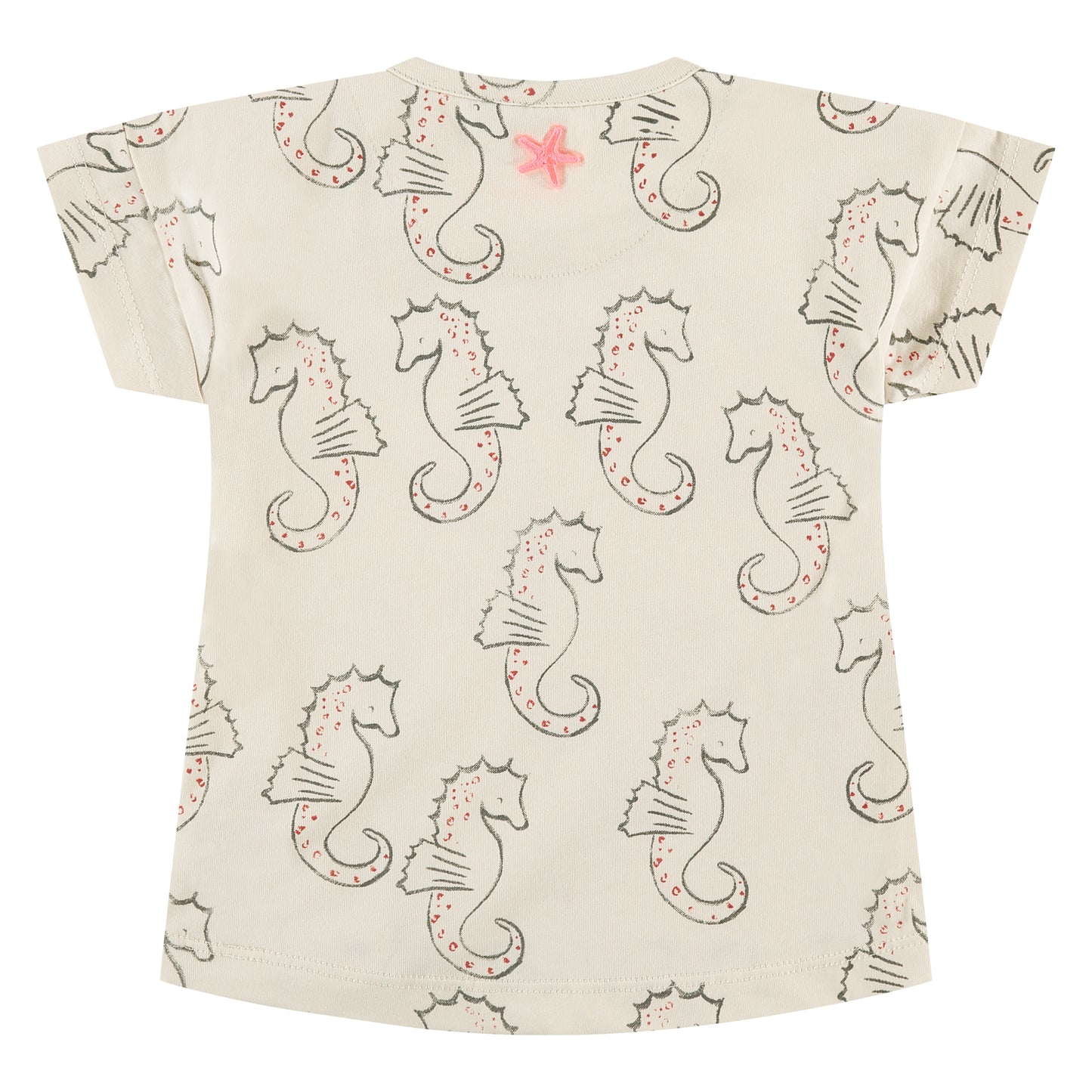 Babyface shirtje zeepaard ivory