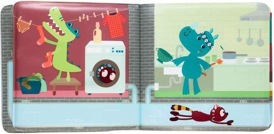Lilliputiens Magisch badboek Georges blub blub