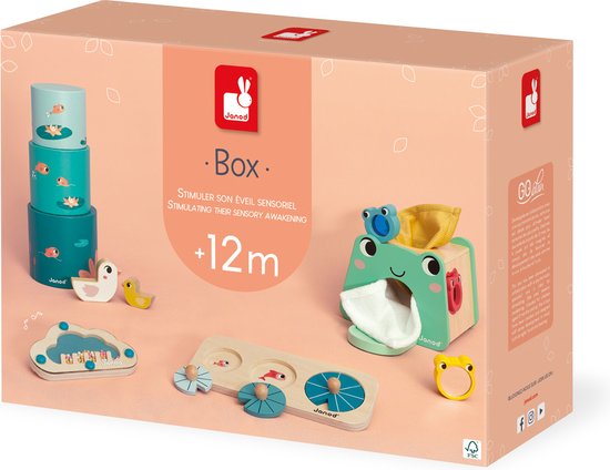 Janod Speelgoed box Zintuiglijke waarneming