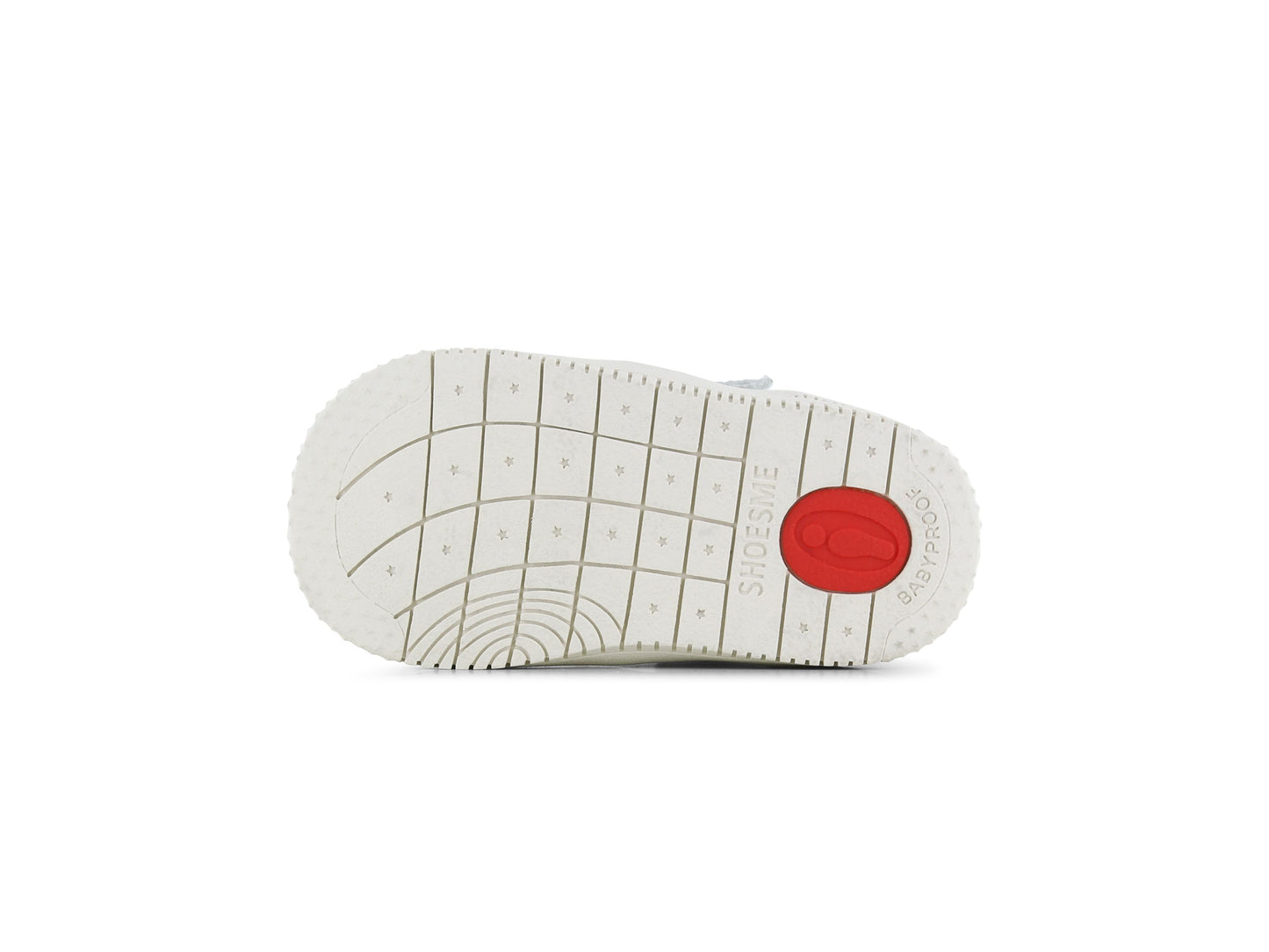 Shoesme wit, grijze, roze sneaker