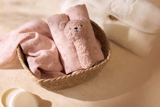 Jollein rammelaar Teddy Bear Wild Rose