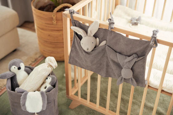 Jollein opbergzak Corduroy - Storm Grey