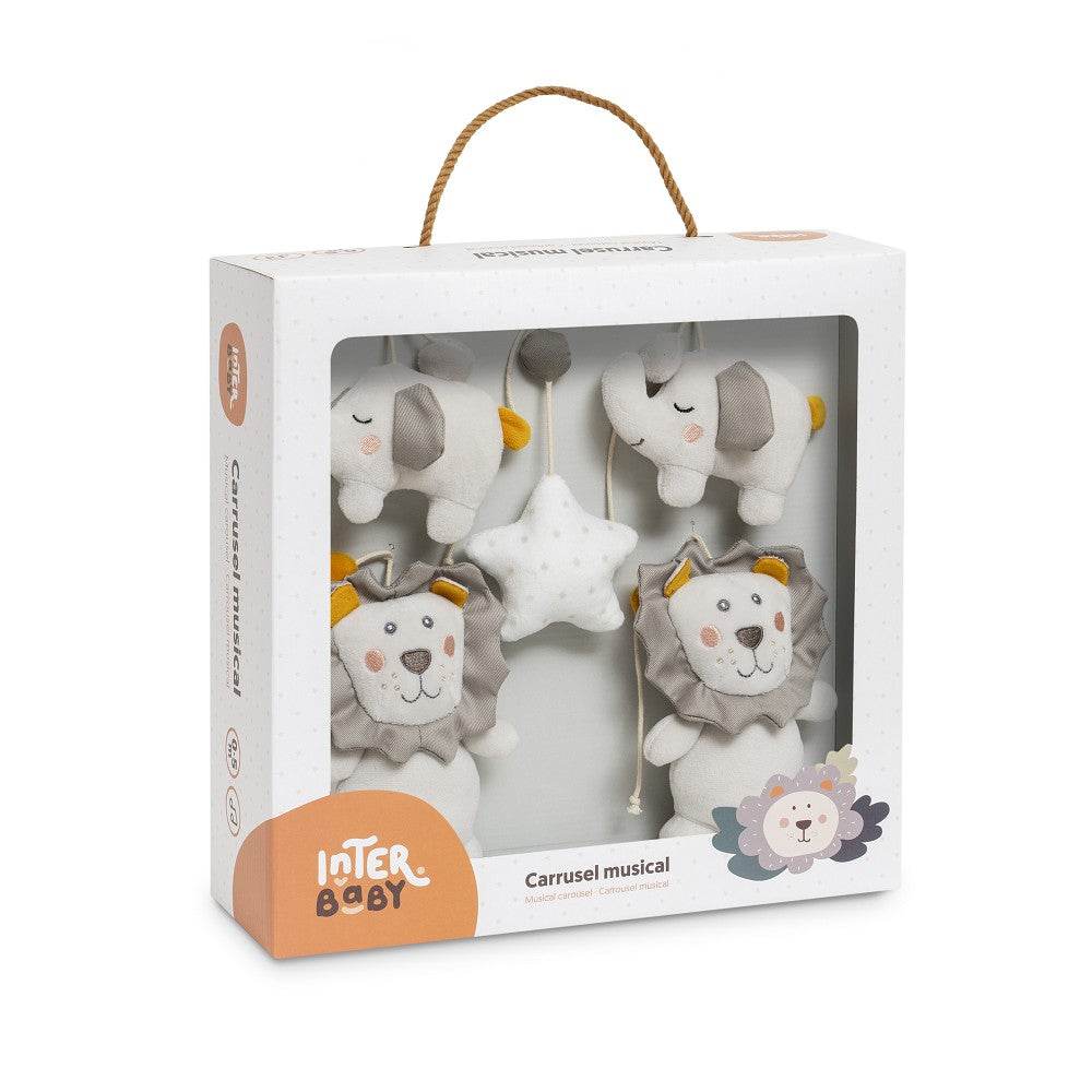 Interbaby muziekmobiel leeuw