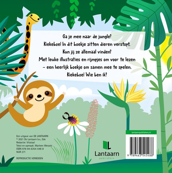 Mijn kiekeboek Junglevriendjes