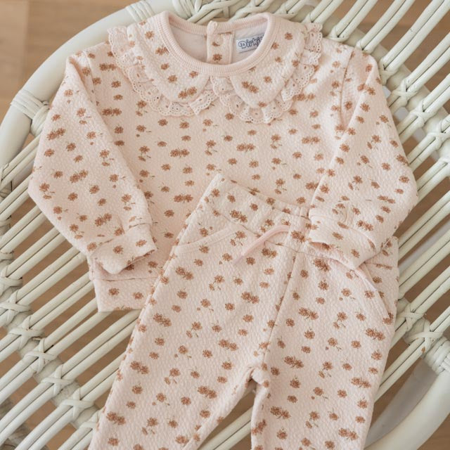 Dirkje broek met all over print bloem