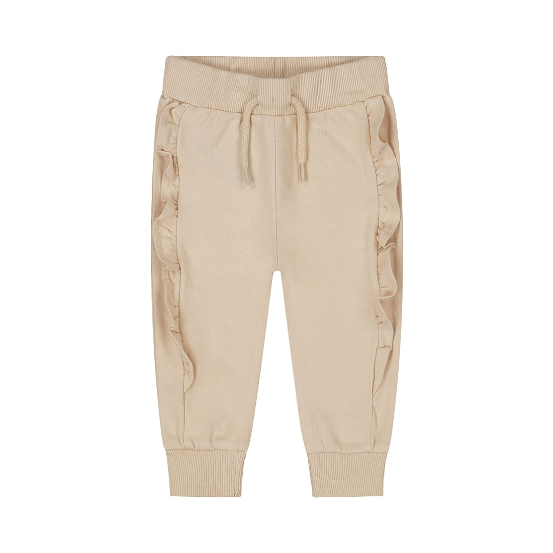 Dirkje broek beige ruffle