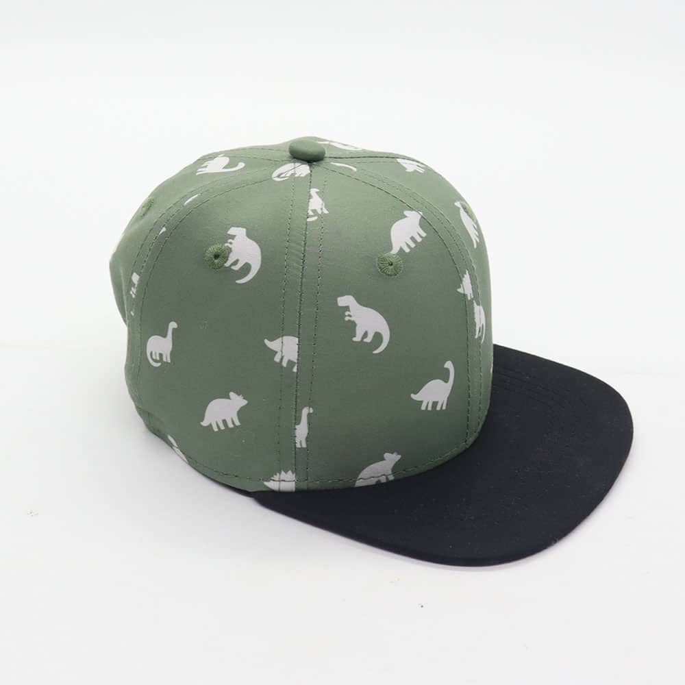 Cap dino green