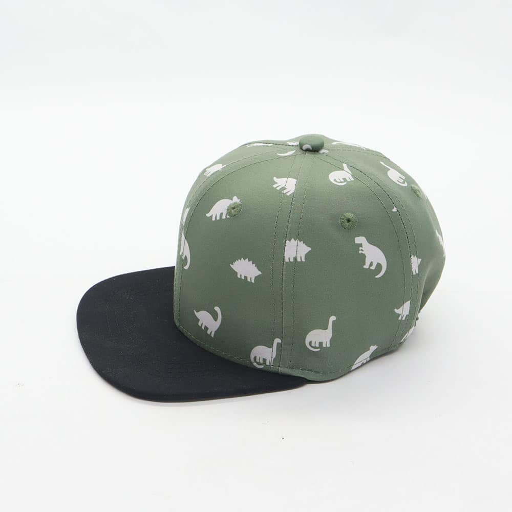 Cap dino green