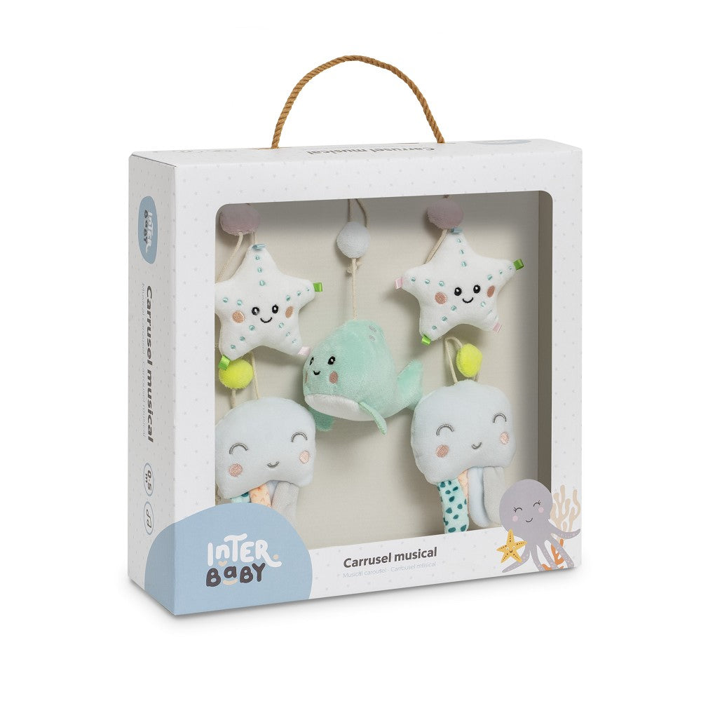 Interbaby muziekmobiel octopus