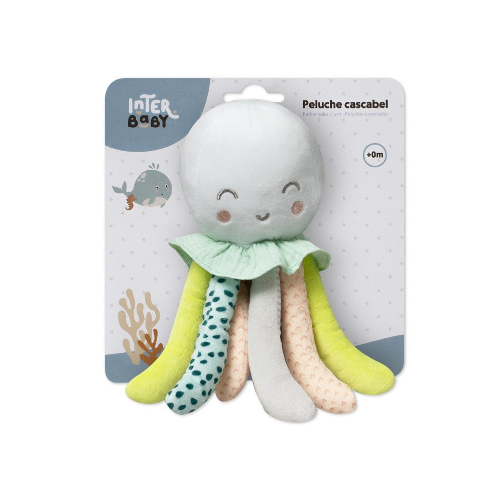 Interbaby knuffel inktvis