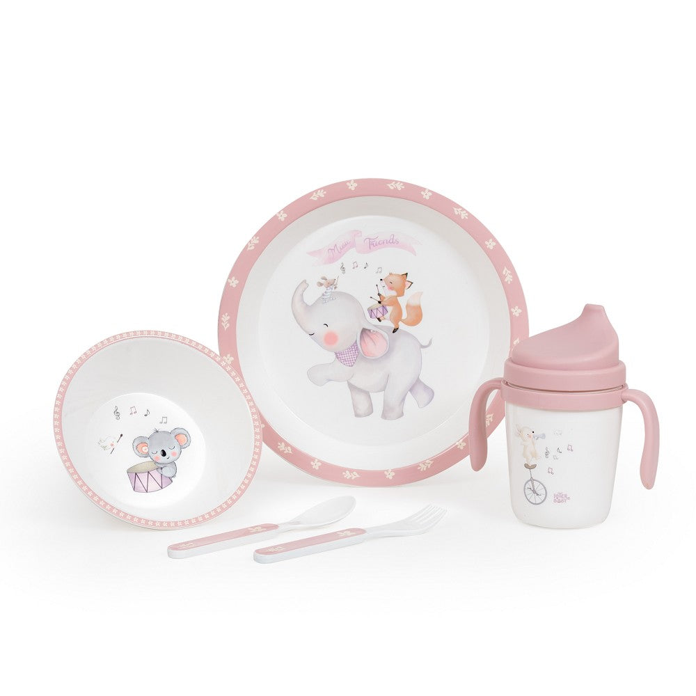 interbaby eetsetje Muziek dieren