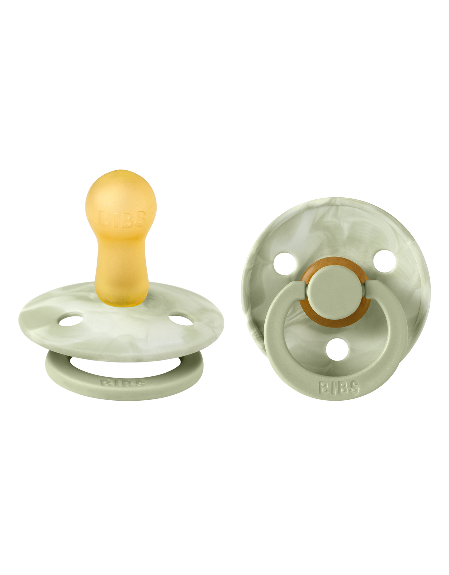 Bibs Speen 2-pack colour Sage Ivory diy T1