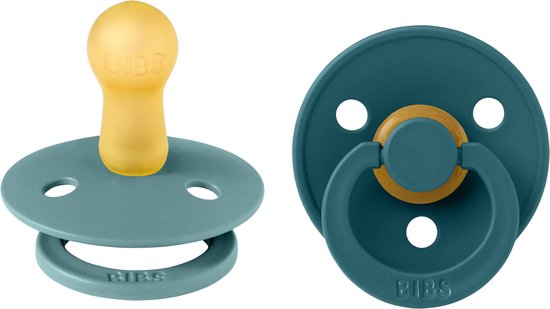 Bibs speen 2-pack colour Island Sea/ Forest lake T1