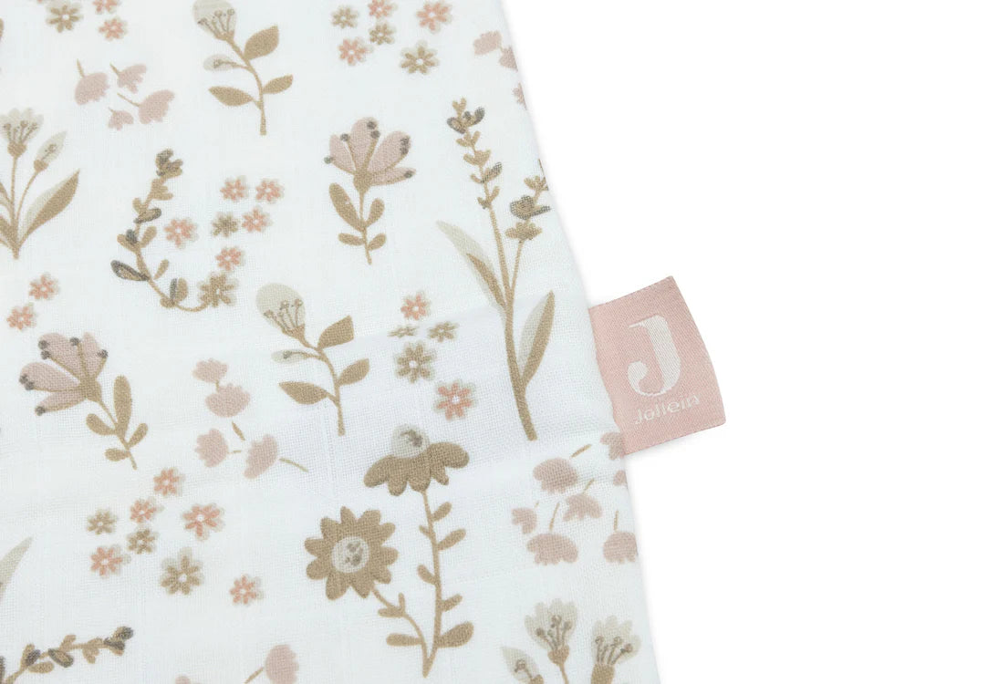 Jollein hydrofiel slaapzak Bloomy 90 cm