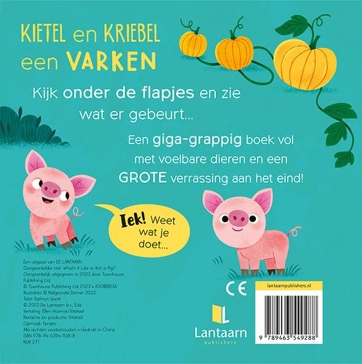 Kietel en kriebel een varken