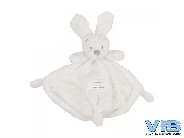 Vib knuffeldoekje konijn wit