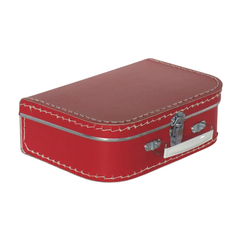 Koffertje rood 25 cm