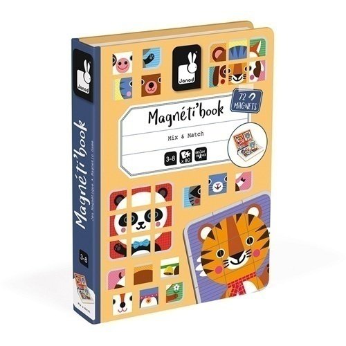 Janod Magneetboek - Mix & Match