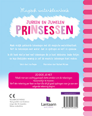 Magisch waterkleurboek Prinsessen