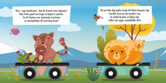 Puzzeltrein Babydieren + boekje