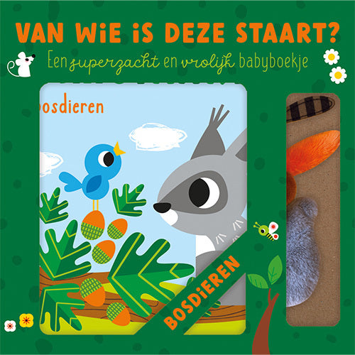 Van wie is deze staart ? Bosdieren