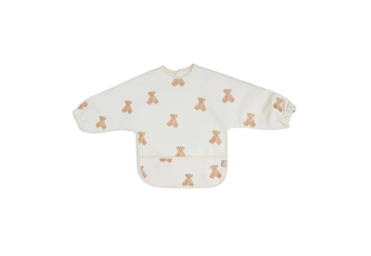 Slabbetje waterproof met mouwtjes Teddy Bear