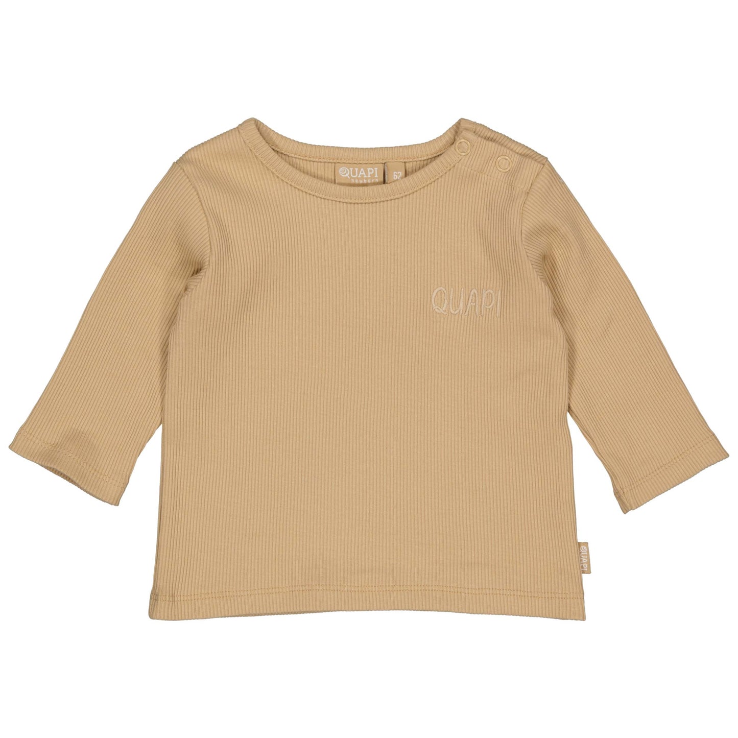 Quapi longsleeve rib sand