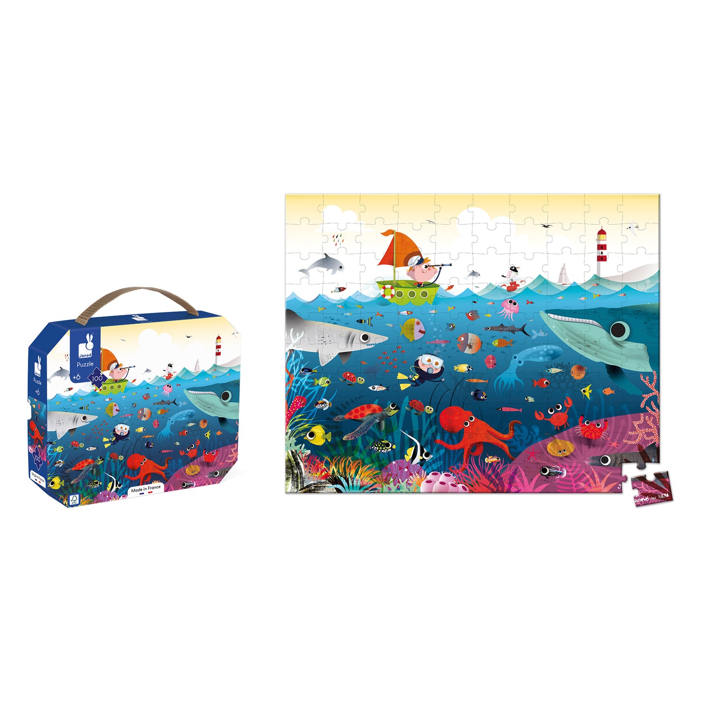 Janod puzzel Onderwaterwereld