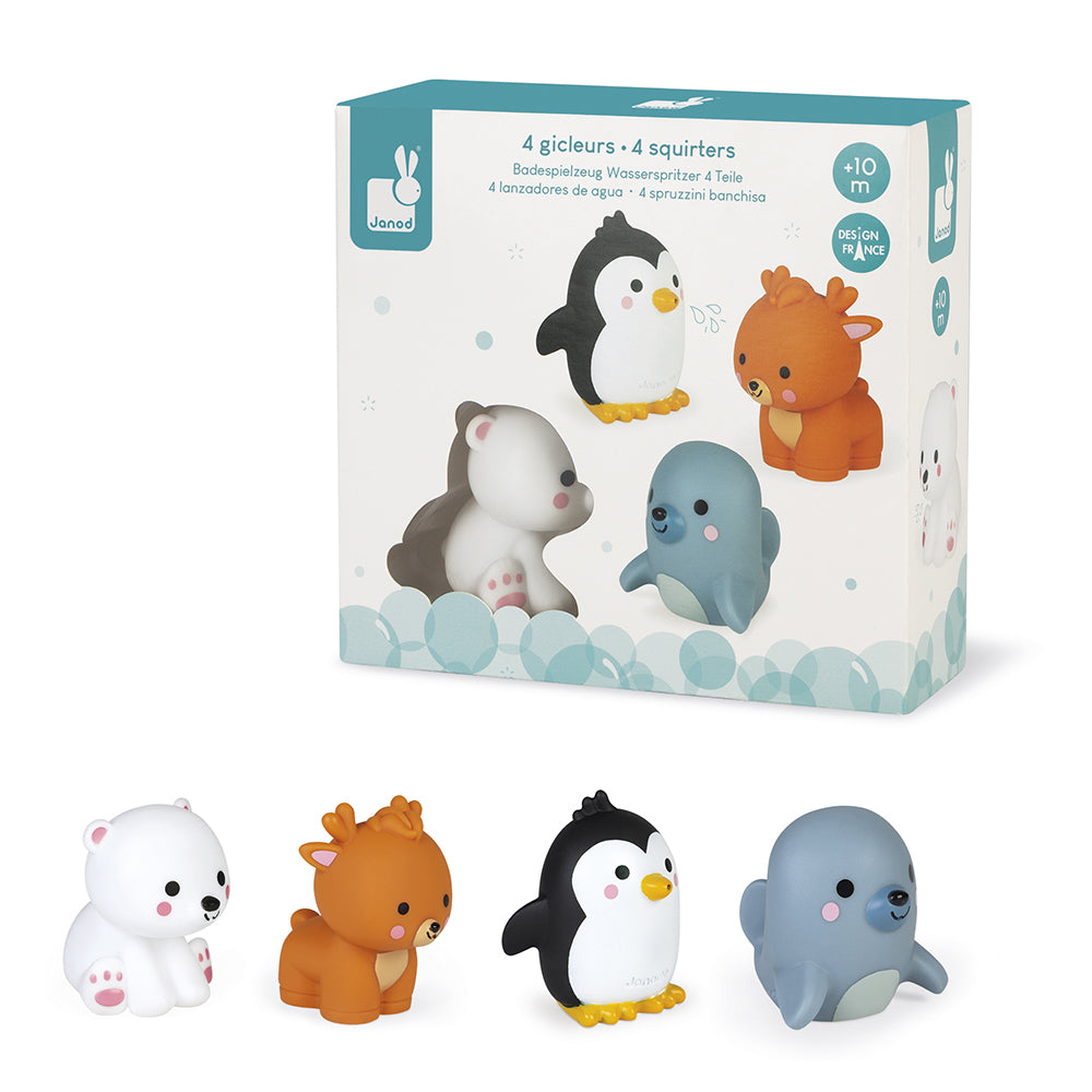 Janod Badspeelgoed - Spuitfiguur Pooldieren